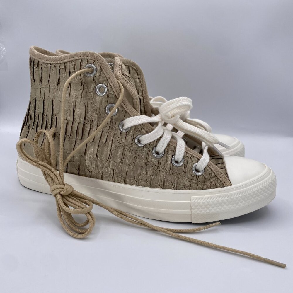Converse Chuck Taylor All Star Wrinkled Satin Shoes Women's US 8.5 - Picture 3 of 16